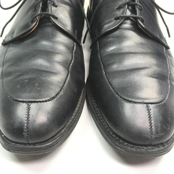 Allen Edmonds Oxford Dress Shoes Black Leather Kennett Size 11.5 D 11 1/2 Medium